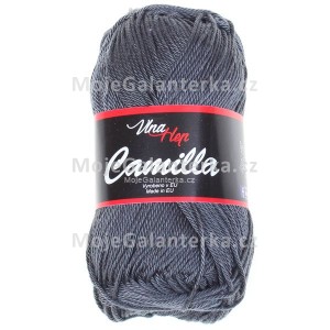 Příze Camilla, 8236, tmavě šedá (antracit)