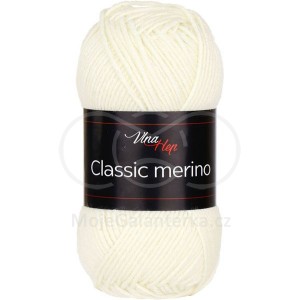 Příze Classic Merino, 61005, krémová