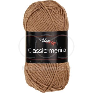 Příze Classic Merino, 61042, hnědá