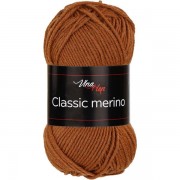 Příze Classic Merino, 61054, hnědá rezavá