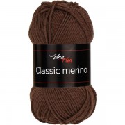 Příze Classic Merino, 61057, tmavě hnědá