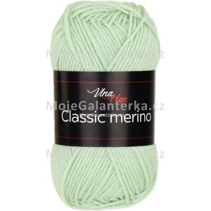 Příze Classic Merino, 61303, pastelová zelená