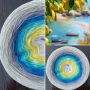 Příze Čarovné klbko, (4n), 1500m, Magic Beauty - Summer Heat II