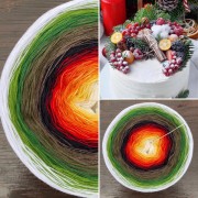 Příze Čarovné klbko, (3n), 1500m, Magic Beauty - Yummy II