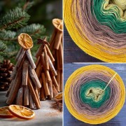 Příze Čarovné klbko, (4n), 1500m, LongColor Magic 095