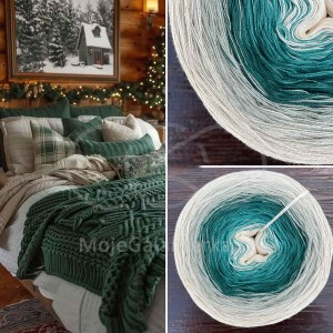 Příze Čarovné klbko, (4n), 1000m, LongColor Magic 096