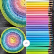 Příze Čarovné klbko, (3n), 1800m, Magic Beauty - 20 Colors - Pencils XX