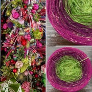 Příze Čarovné klbko, (3n), 1000m, Limited Edition No.178, glitter gold