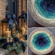 Příze Čarovné klbko, (3n), 1000m, Limited Edition No.179, glitter gold