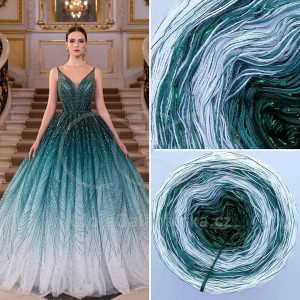 Příze Čarovné klbko, (3n), 1000m, Limited Edition No.188, glitter smaragd