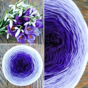 Příze Čarovné klbko, (3n), 1000m, Magic Ombré - Spring Flowers