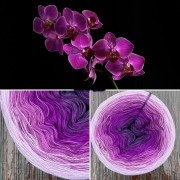 Příze Čarovné klbko, (3n), 1000m, Magic Ombré - Orchid