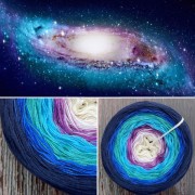 Příze Čarovné klbko, (3n), 1000m, Galaxy Collection - Galaxy V