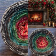 Příze Čarovné klbko, (3n), 1000m, Multicolore LII