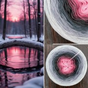 Příze Čarovné klbko, (3n), 1000m, Januárové (70069-1)