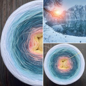 Příze Čarovné klbko, (3n), 1500m, Februárové