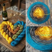 Příze Čarovné klbko, (3n), 1000m, Valentines Day VIII