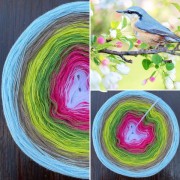 Příze Čarovné klbko, (3n), 1000m, Bird IV