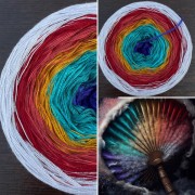 Příze Čarovné klbko, (3n), 1000m, Hand Fan