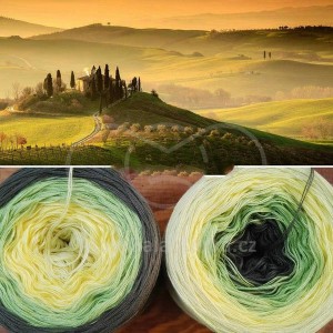 Příze Čarovné klbko, (3n),  750m, Magicum II