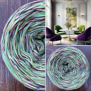 Příze Čarovné klbko, (4n),  750m, Colorful - 089