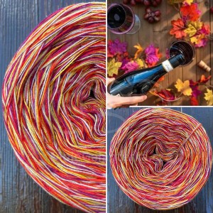 Příze Čarovné klbko, (4n),  750m, Colorful - 092