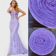 Příze Čarovné klbko, (3n), 1000m, Limited Edition No.112, glitter violet