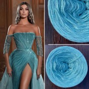 Příze Čarovné klbko, (4n), 1000m, Limited Edition No.144, glitter irise