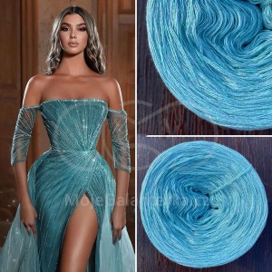 Příze Čarovné klbko, (3n), 1500m, Limited Edition No.144 glitter irise