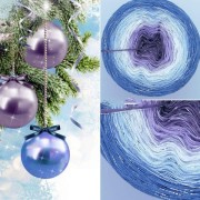 Příze Čarovné klbko, (3n), 1000m, Limited Edition No.158, glitter silver