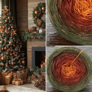 Příze Čarovné klbko, (3n), 1000m, Limited Edition No.160, glitter schwarz kupfer