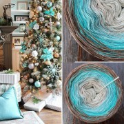 Příze Čarovné klbko, (3n), 1500m, Limited Edition No.168 glitter beige gold