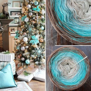 Příze Čarovné klbko, (3n), 1500m, Limited Edition No.168 glitter beige gold