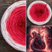 Příze Čarovné klbko, (3n), 1000m, Limited Edition No.97, glitter rot