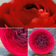 Příze Čarovné klbko, (3n), 1000m, Magic OMBRÉ - Ranunculus 3