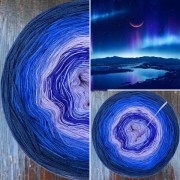 Příze Čarovné klbko, (3n), 1000m, Magic Mix - Aurora