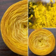 Příze Čarovné klbko, (3n), 1000m, Magic Ombré Light - Forsythia