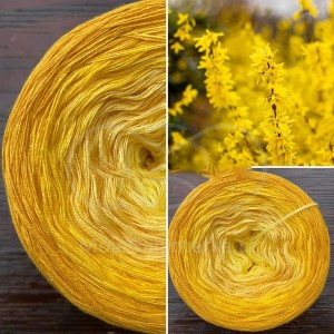 Příze Čarovné klbko, (3n), 1000m, Magic Ombré Light - Forsythia