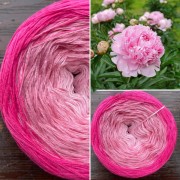 Příze Čarovné klbko, (3n), 1000m, Magic Ombré LIGHT - Peony
