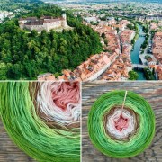 Příze Čarovné klbko, (3n), 1000m, Metropolis - Ljubljana