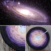 Příze Čarovné klbko, (3n), 1000m, Galaxy Collection - Galaxy IV