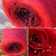 Příze Čarovné klbko, (4n), 1000m, Red Rose