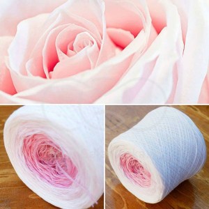 Příze Čarovné klbko, (3n), 1000m, Pink Rose