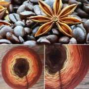 Příze Čarovné klbko, (3n), 1000m, Star Anise