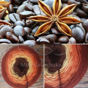 Příze Čarovné klbko, (3n), 1000m, Star Anise