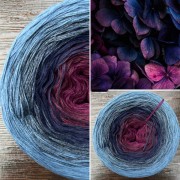 Příze Čarovné klbko, (3n), 1000m, Hydrangea II