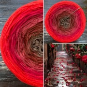 Příze Čarovné klbko, (3n), 1000m, Roses VI