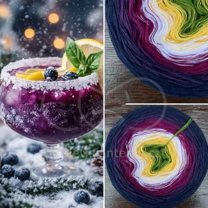 Příze Čarovné klbko, (3n), 1000m, Winter Cocktail III