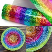 Příze Čarovné klbko, (4n), 1000m, Rainbow I. GLITZ