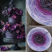 Příze Čarovné klbko, (4n), 1500m, Rainbow XXVII Glitz